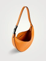 Medium Roseau Leather Shoulder Bag