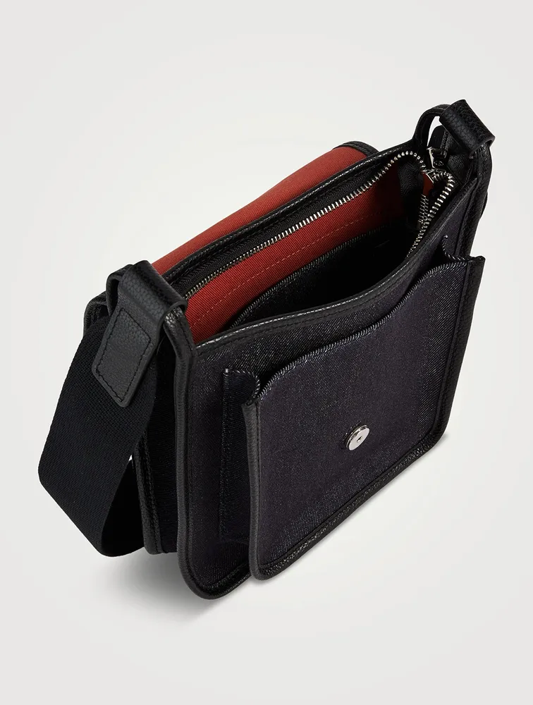 Small Le Foulonné Canvas Crossbody Bag
