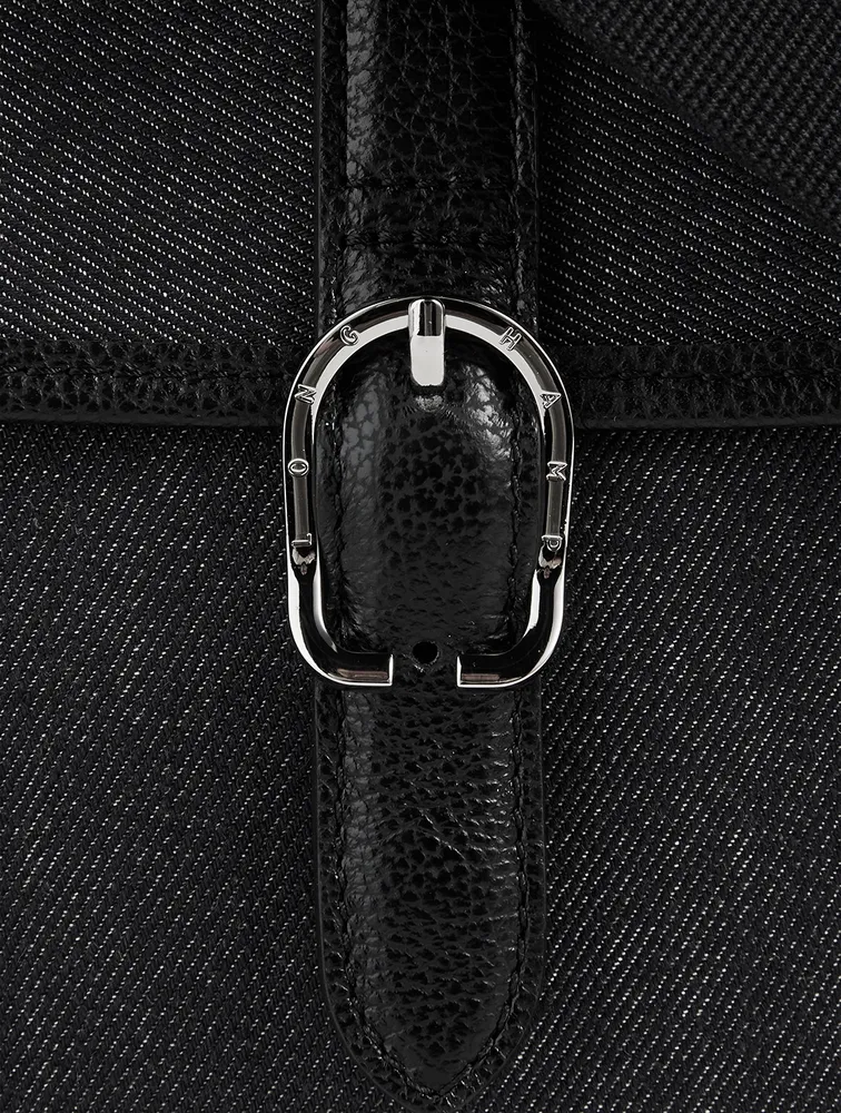 Small Le Foulonné Canvas Crossbody Bag