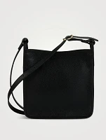 Small Le Foulonné Leather Crossbody Bag
