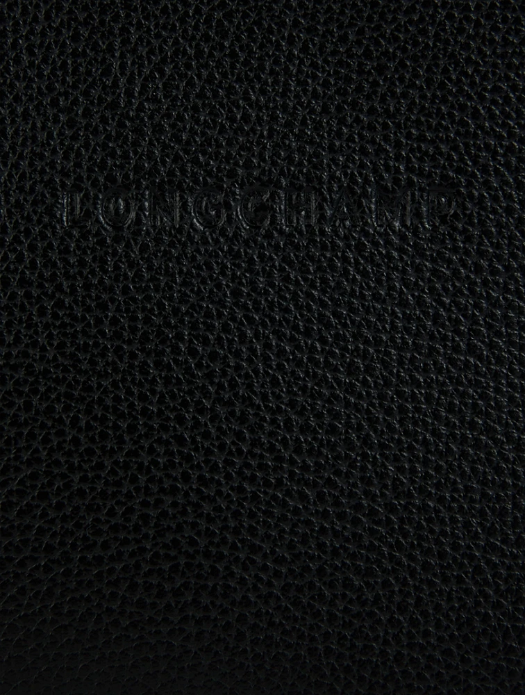 Small Le Foulonné Leather Crossbody Bag