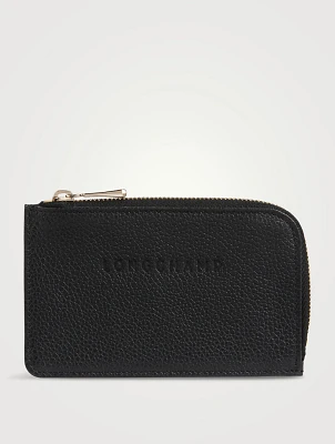 Le Foulonné Zipped Leather Card Case