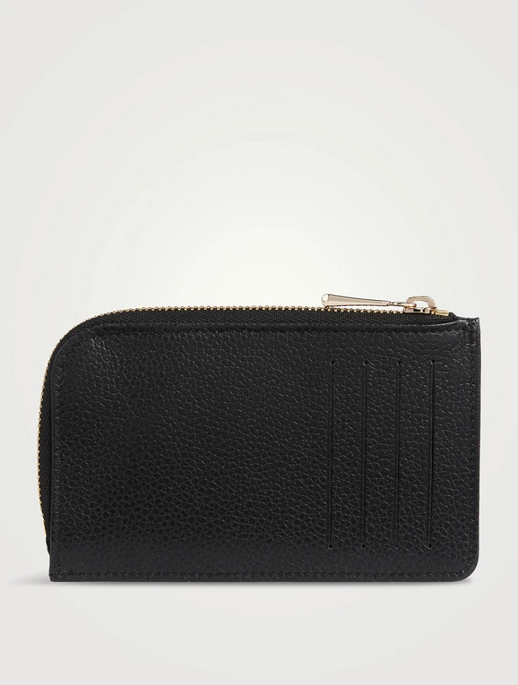 Le Foulonné Zipped Leather Card Case