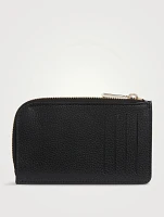 Le Foulonné Zipped Leather Card Case