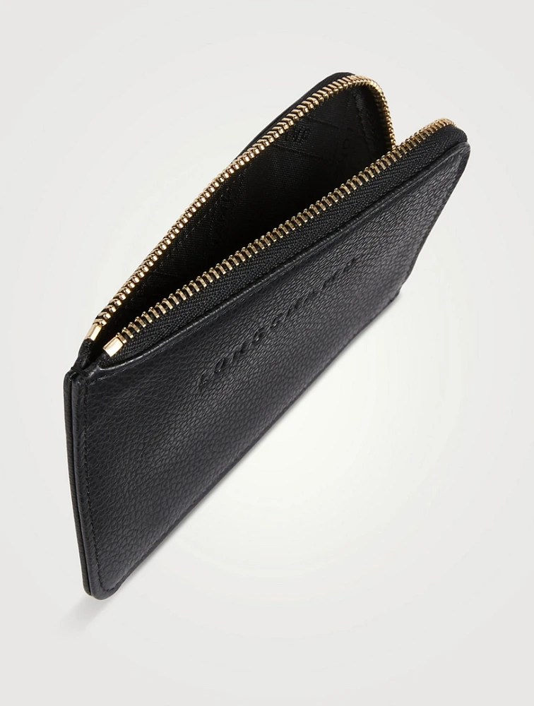 Le Foulonné Zipped Leather Card Case