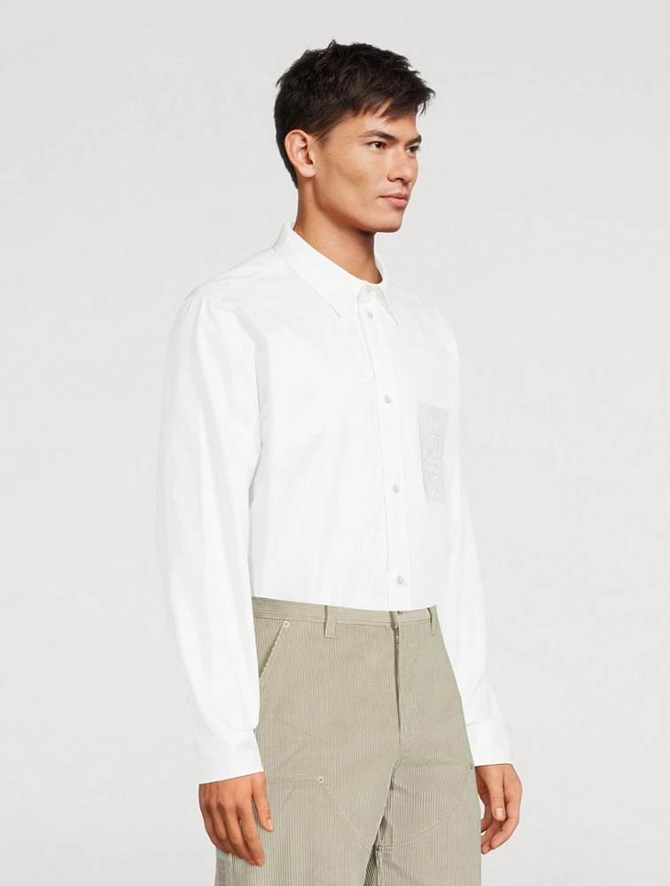 Anagram Patch Pocket Shirt