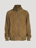 Shearling Bomber Jacket