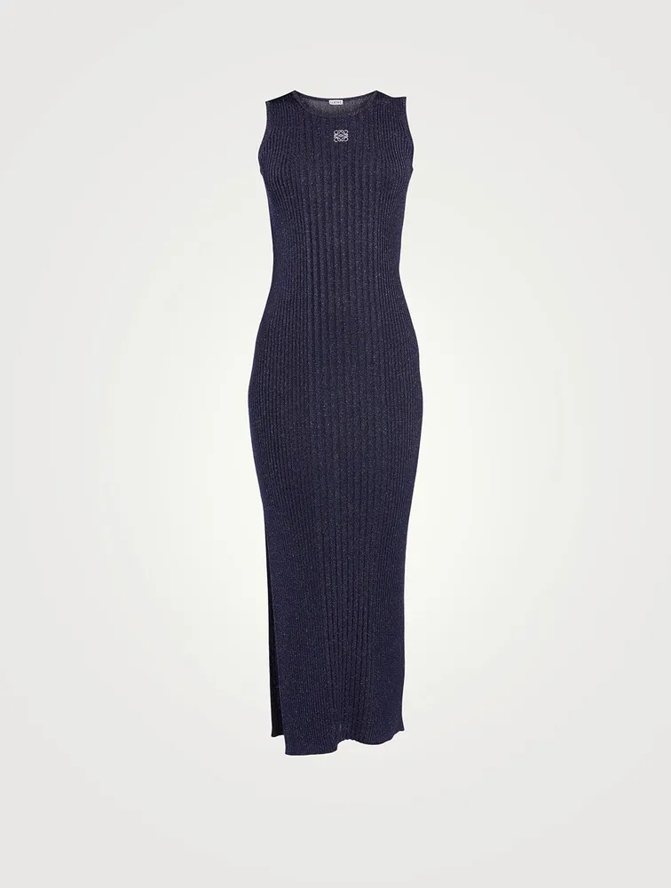 Lurex Knit Tank Dress