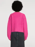 Campaign For Wool Bedford Cable-Knit Sweater