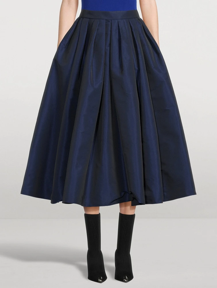 Polyfaille Midi Skirt