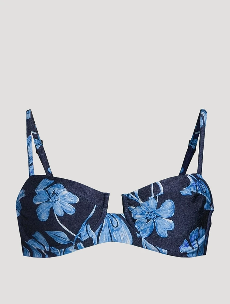 Nightflower Balconette Swim Top