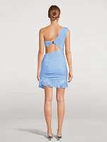 Sleeveless Cutout Mini Dress