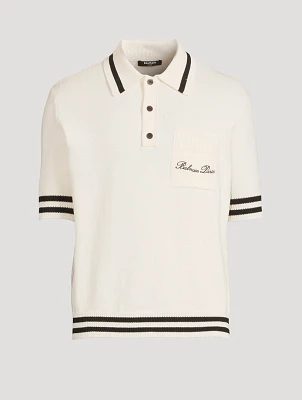 Signature Cotton-Blend Polo Shirt