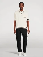 Signature Cotton-Blend Polo Shirt