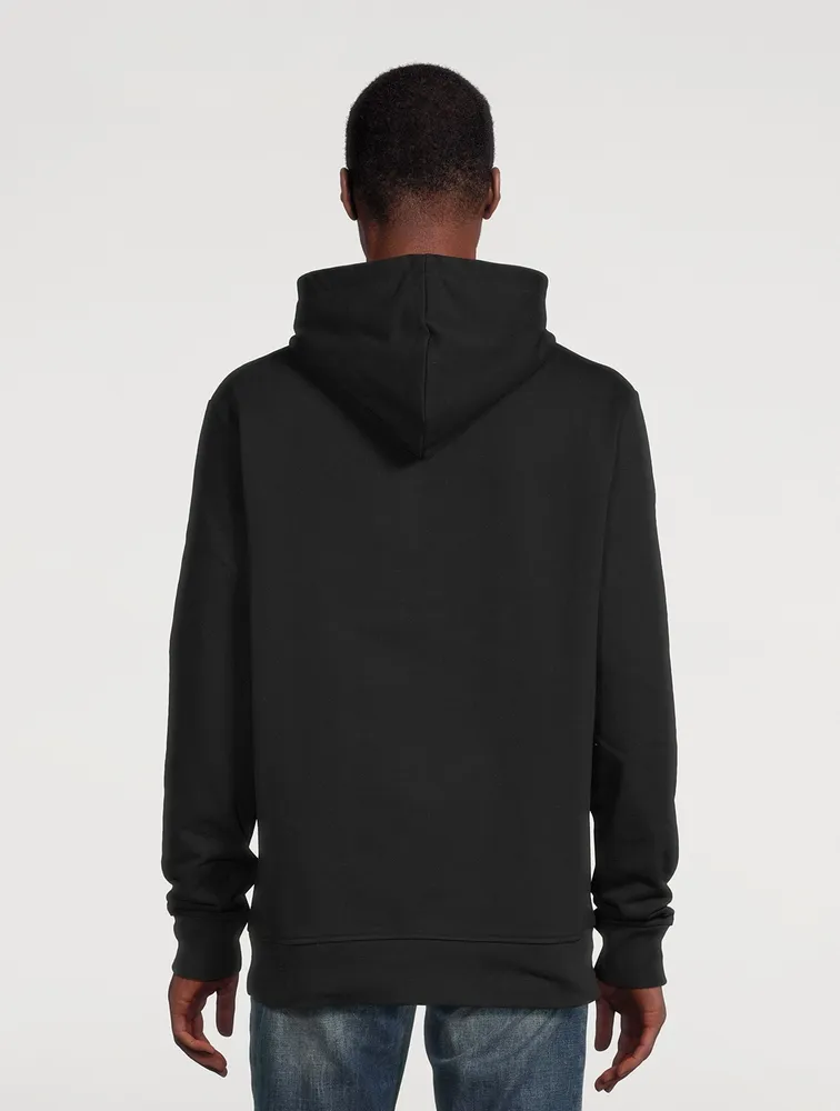 Paris Label Cotton Hoodie