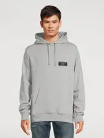 Cotton Hoodie With Label