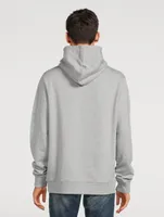 Cotton Hoodie With Label