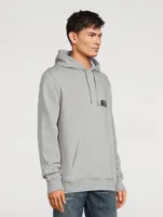 Cotton Hoodie With Label