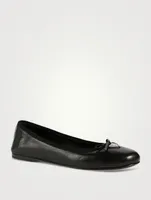 Leather Ballet Flats