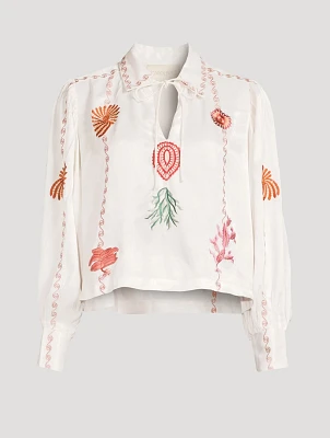 Elis Embroidered Blouse