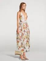 Matchmaker Midi Dress Floral Print