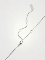 Move Uno 18K White Gold Necklace With Diamonds