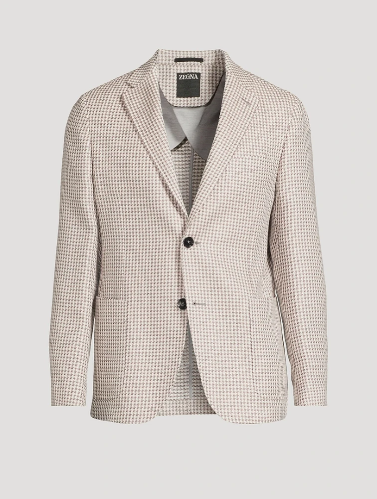 Silk And Linen Jacket