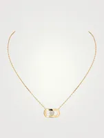 So Move 18K Gold Necklace With Diamonds