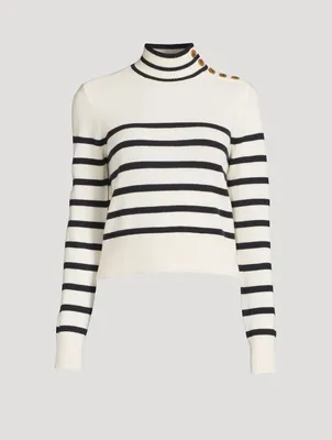 Mariner Cashmere Turtleneck Sweater