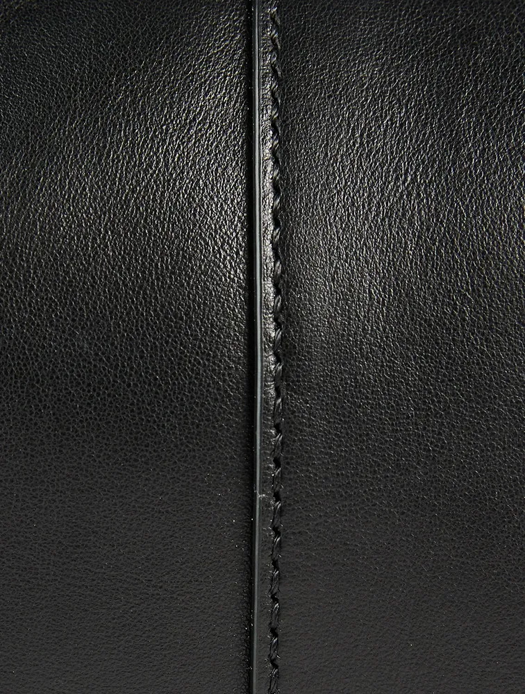 Mini T Case Leather Shoulder Bag