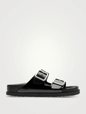 Arizona Shiny Leather Sandals