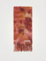 Wool And Mohair Fringe Scarf