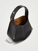 The Skull Leather Shoulder Bag