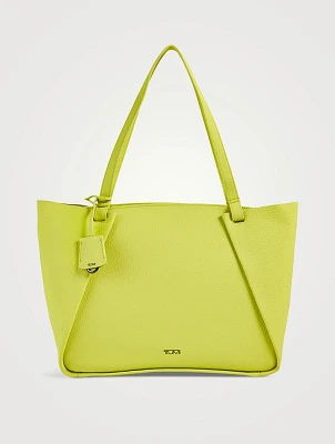 Valorie Leather Tote Bag