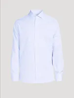 Cotton Long-Sleeve Dress Shirt