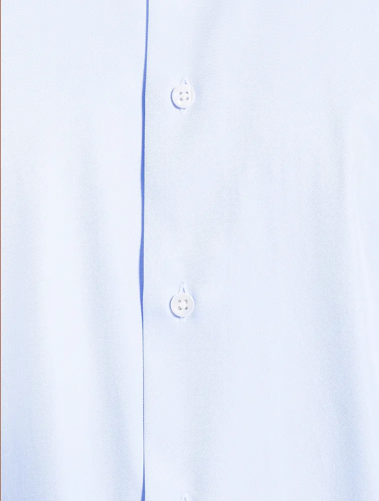 Cotton Long-Sleeve Dress Shirt