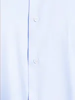 Cotton Long-Sleeve Dress Shirt