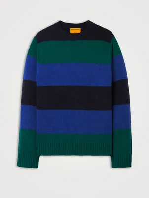 Striped Cashmere Sweater