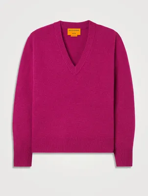 The V Cashmere Sweater