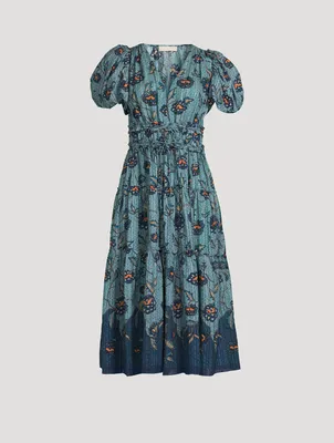 Eloisa Midi Dress Floral Print