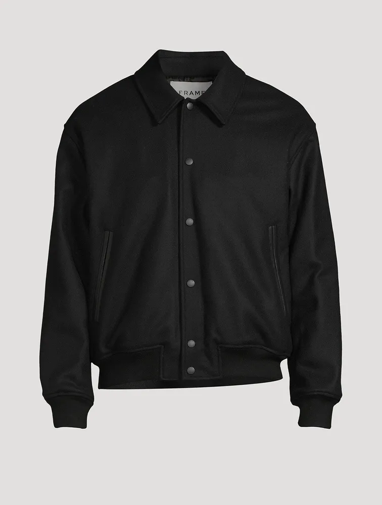 Wool Bomber Jacket