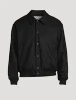Wool Bomber Jacket