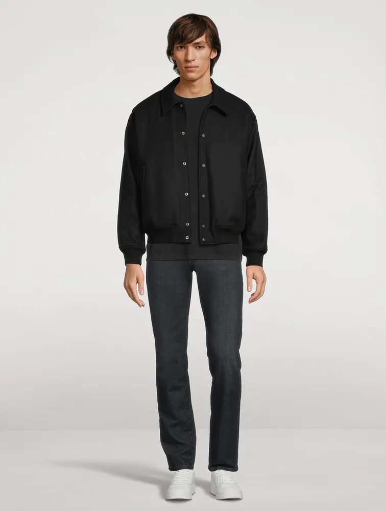 Wool Bomber Jacket