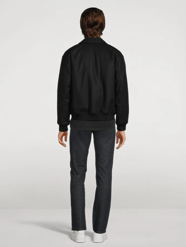 Wool Bomber Jacket