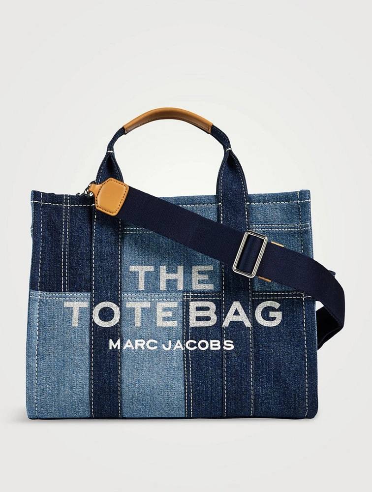 The Medium Patchwork Denim Tote Bag