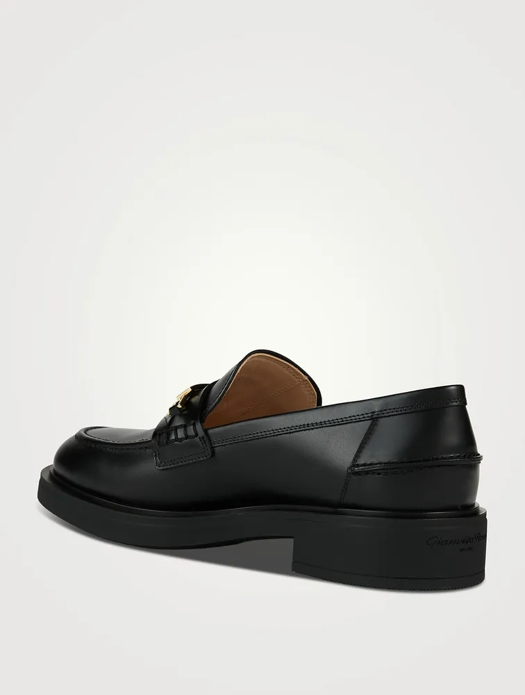 Martine Leather Loafers