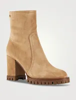 Timber Suede Lug-Sole Boots