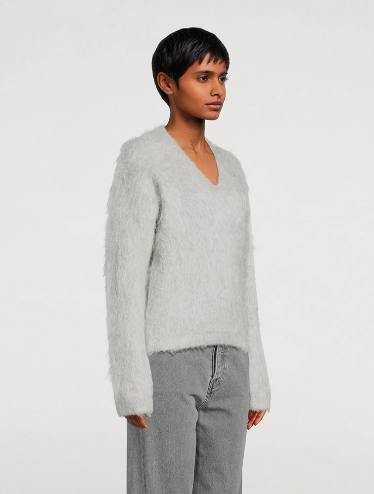 Petite Alpaca-Blend Sweater