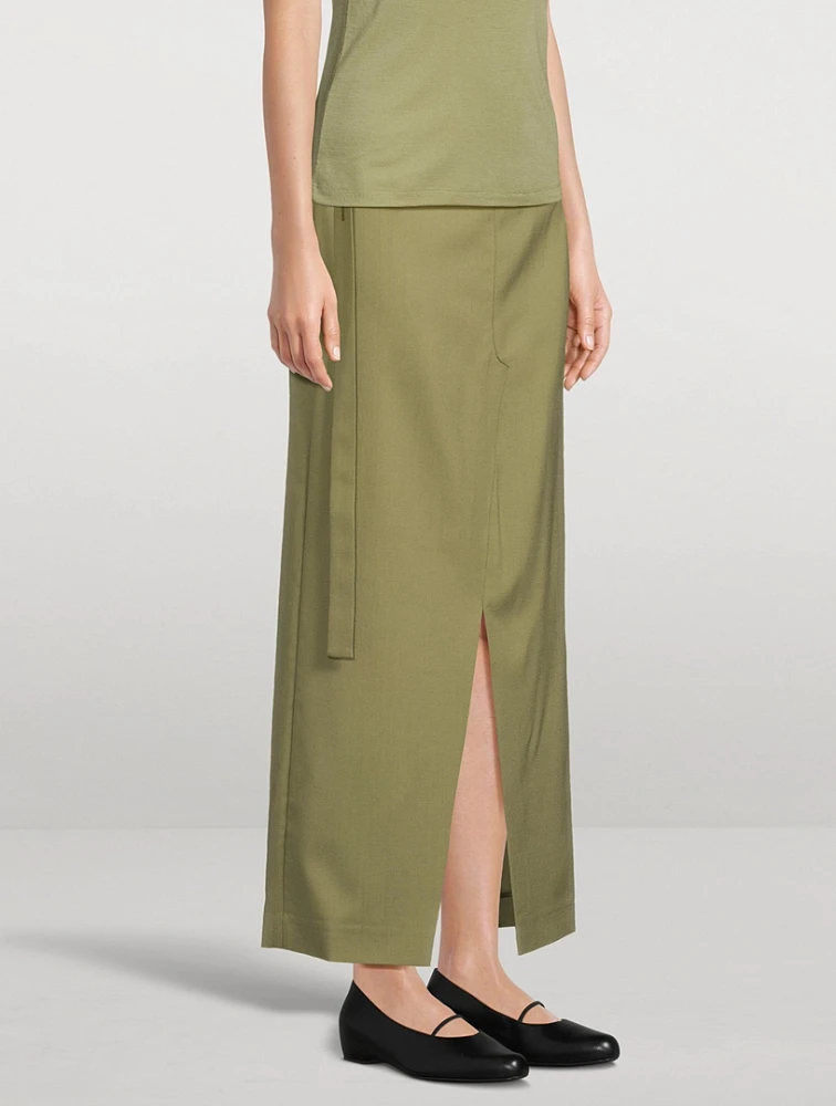 Reimagined Tailored Skirt