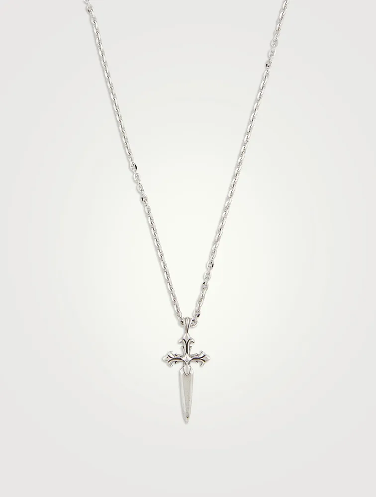 Dagger Pendant Necklace